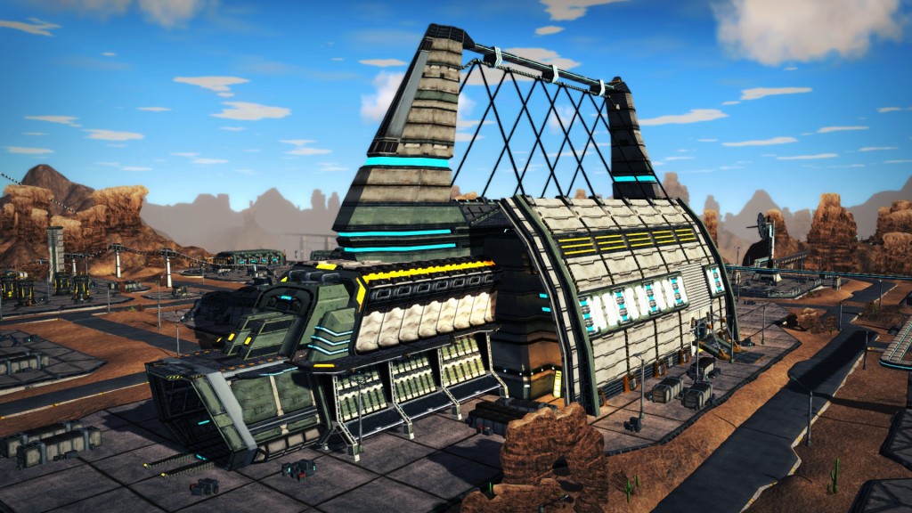 A planetary starbase in Line of Defense